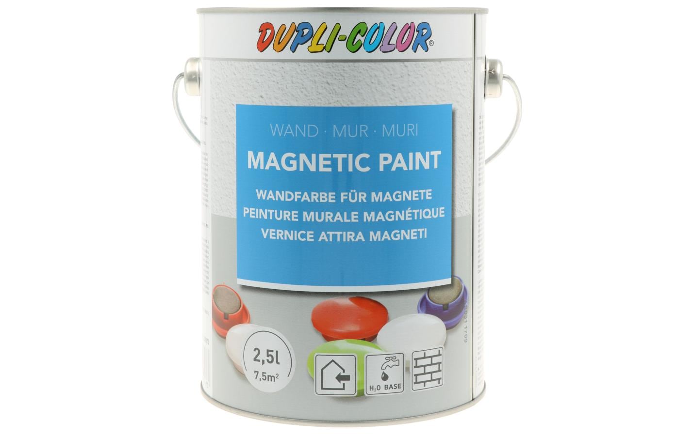 DUPLI-COLOR Magnetic Paint grau 2,5 L