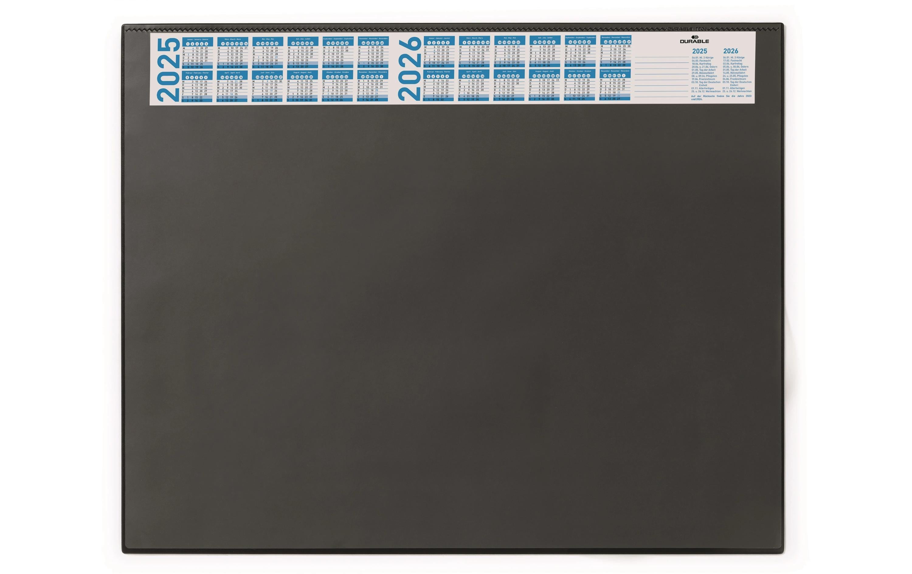 Durable Schreibunterlage schwarz