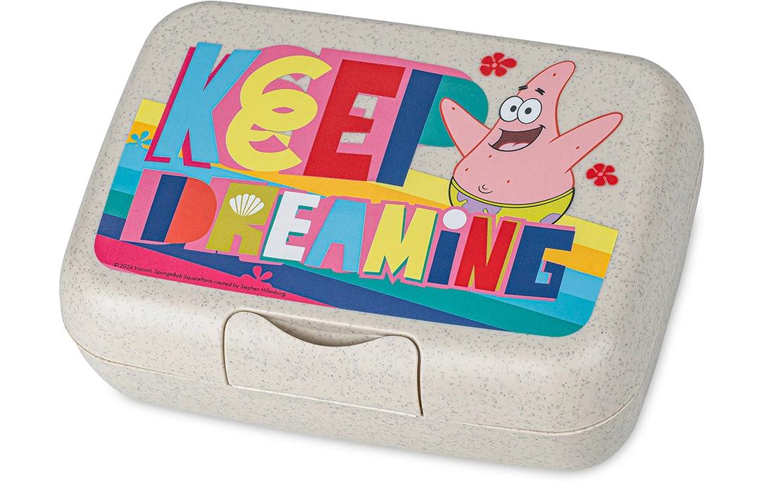 Koziol Lunchbox CANDY L PATRICK mit Trennschale, sand
