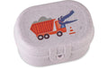 Koziol Snackbox Mini TRUCKS purple grey