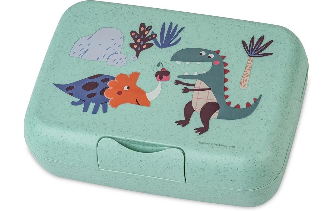 Koziol Lunchbox CANDY L REX mit Trennschale, sage green
