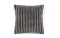 Tiseco Dekokissen Rabbit Stripe 45x45 cm grau, gefüllt