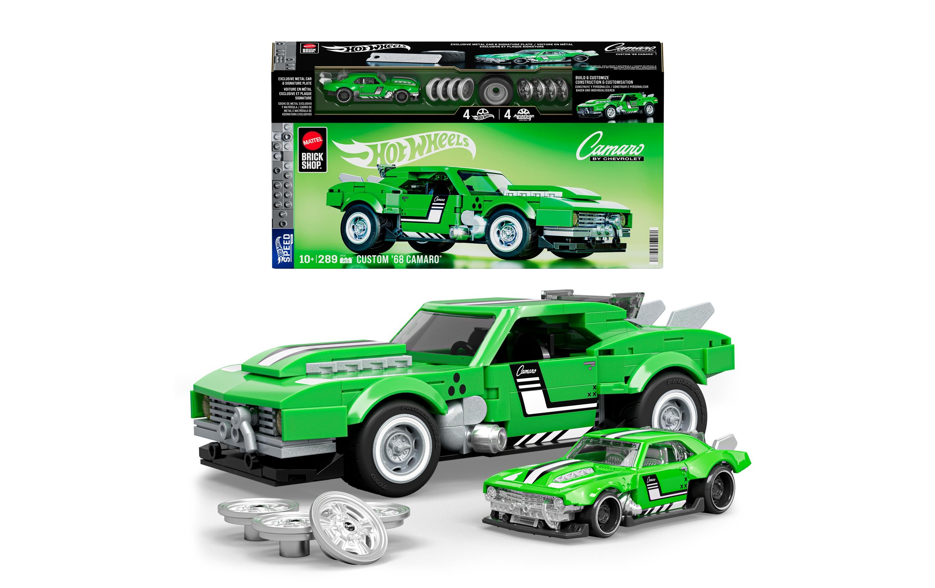 Mattel Brick Shop HW SPEED SERIES CAMARO