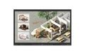 LG 75TR3DQ-B Touch Display 75" UHD, IPS, 400cd/m2, 16/7 Betrieb