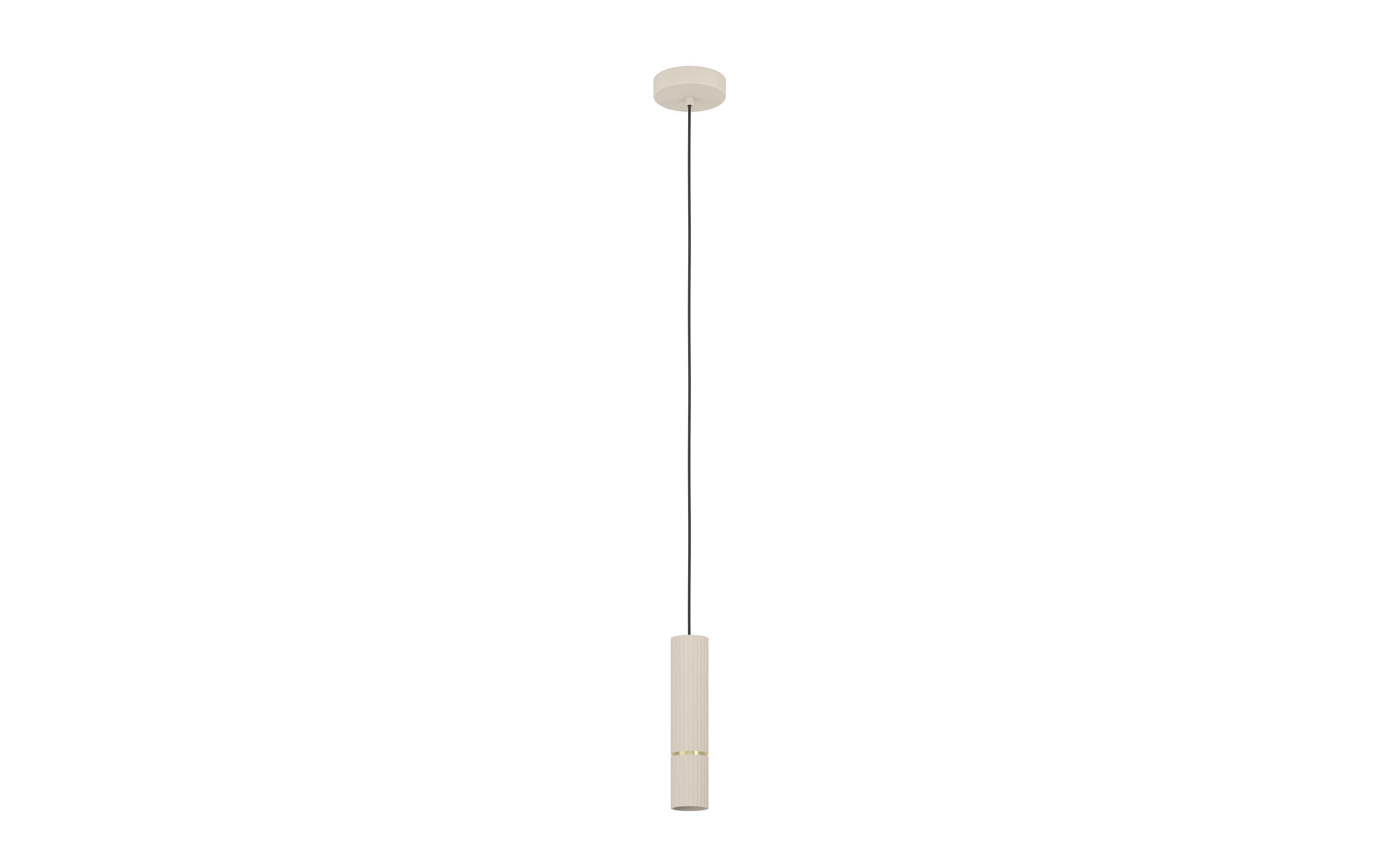 EGLO Pendelleuchte CAMINIA beige inkl. GU10 1x4,7W