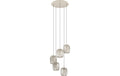 EGLO Pendelleuchte ROMAZZINA beige exkl. E27 5x40W