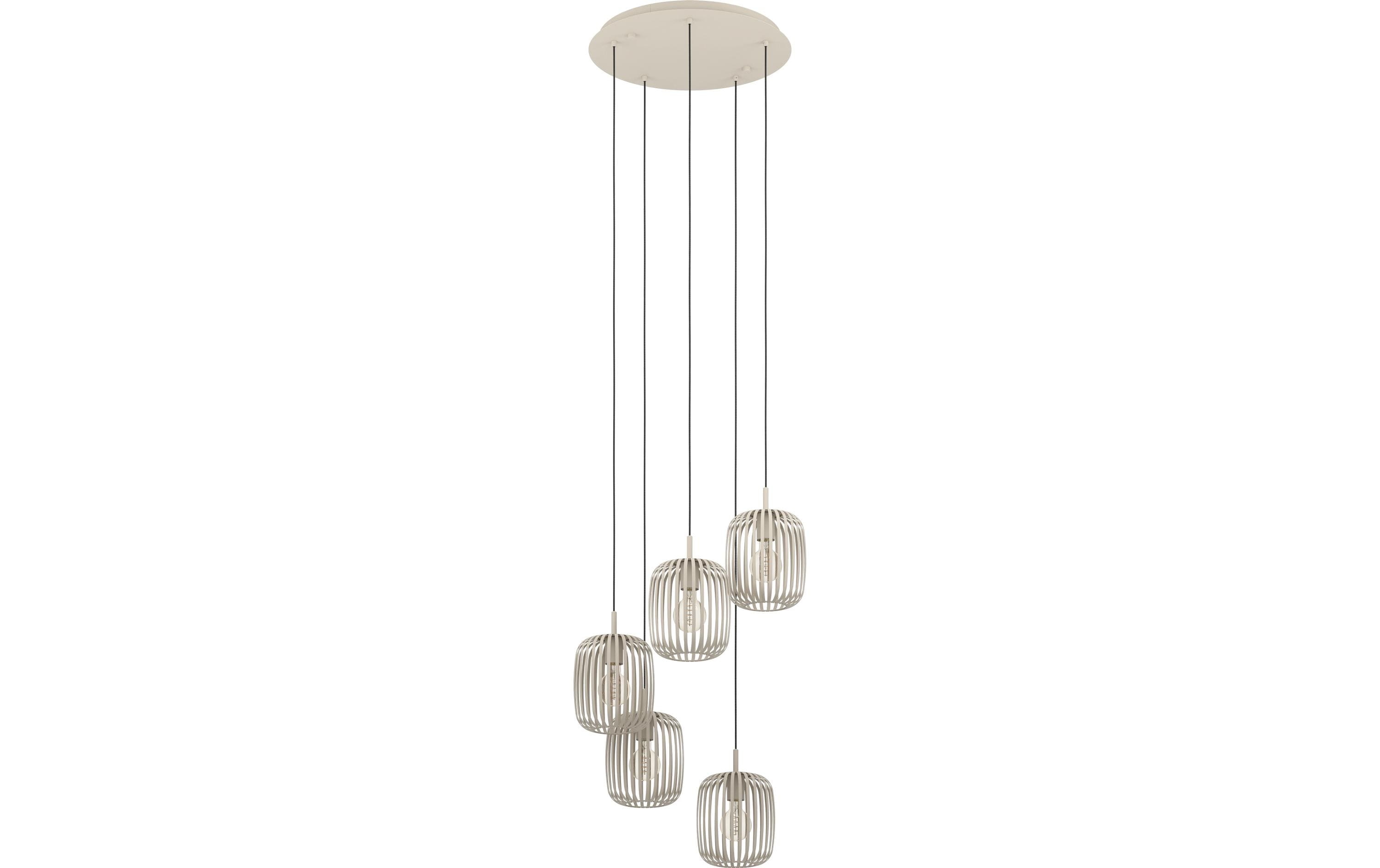 EGLO Pendelleuchte ROMAZZINA beige exkl. E27 5x40W