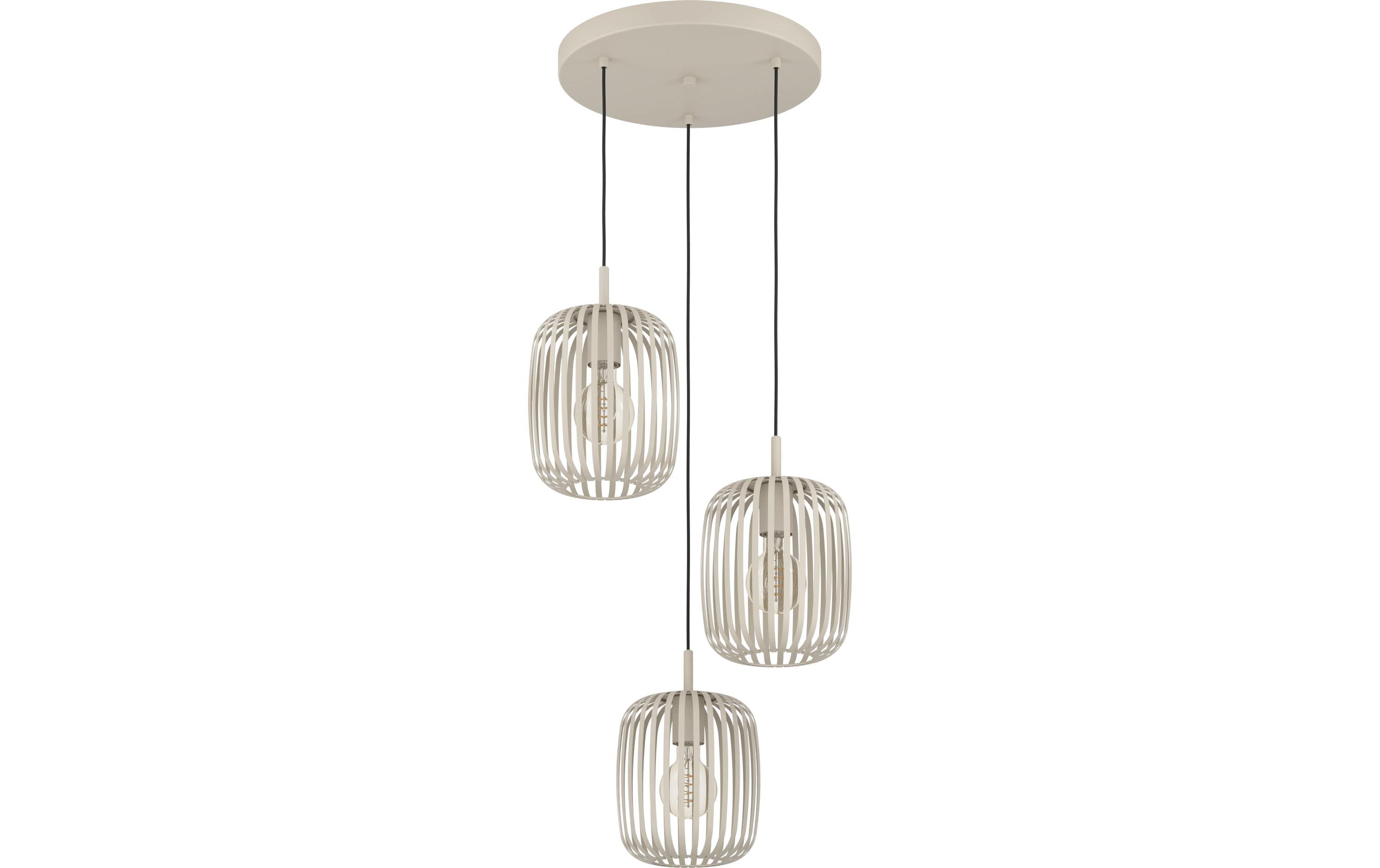 EGLO Pendelleuchte ROMAZZINA beige exkl. E27 3x40W