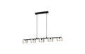 EGLO LED Pendelleuchte COPILLOS silber inkl. LED 5x5,4W 3000K