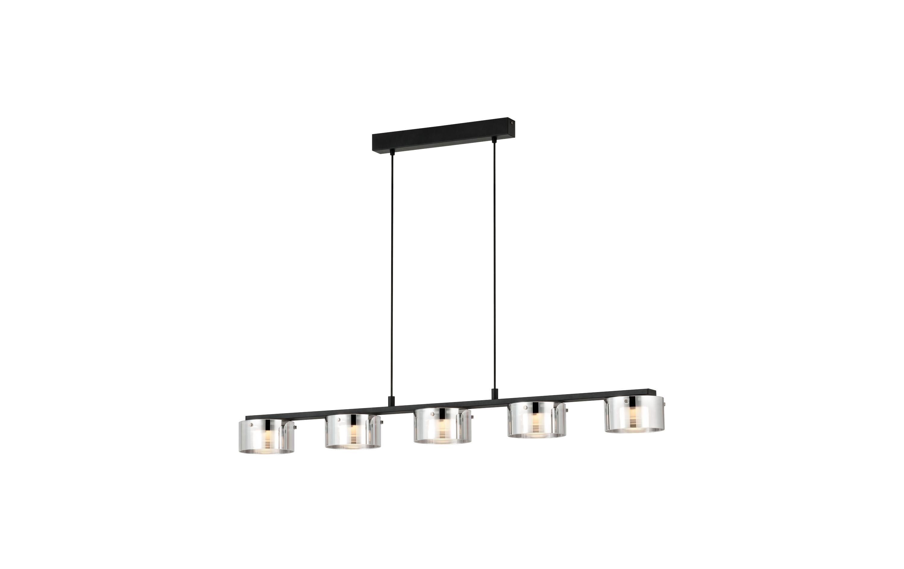 EGLO LED Pendelleuchte COPILLOS silber inkl. LED 5x5,4W 3000K