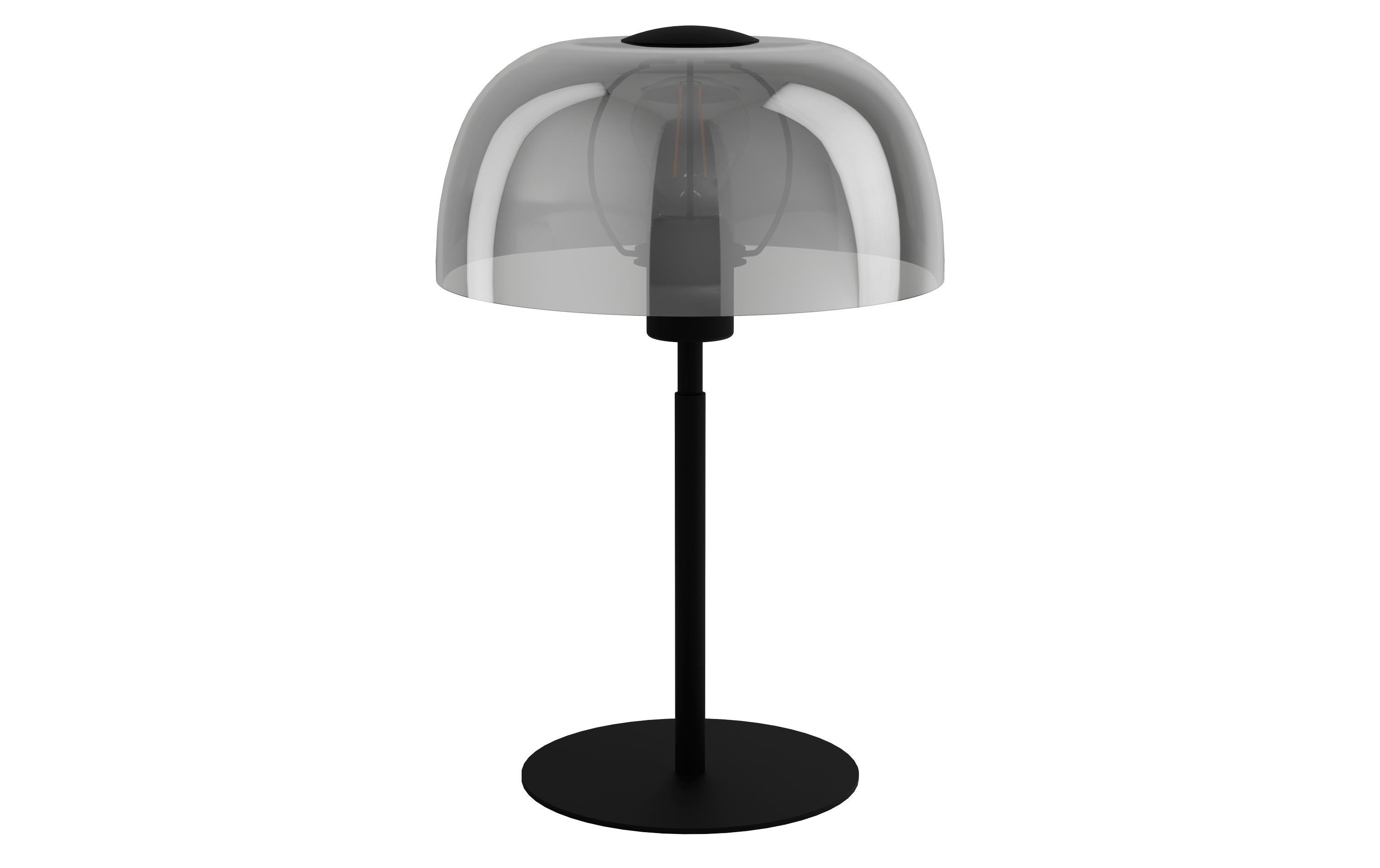 EGLO Tischleuchte SOLO 2 schwarz exkl. E27 1x40W