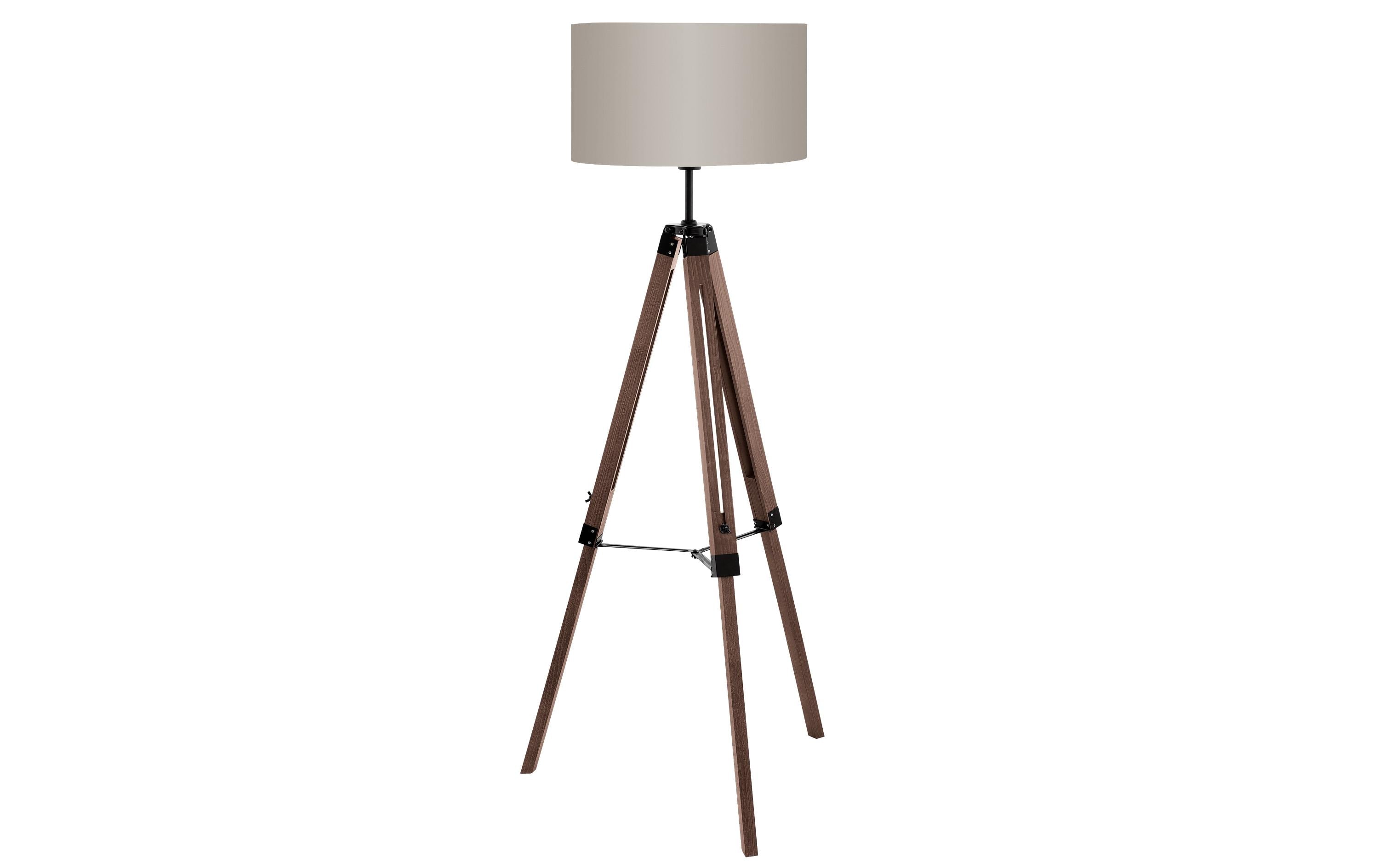 EGLO Stehleuchte LANTADA nuss exkl. E27 1x60W