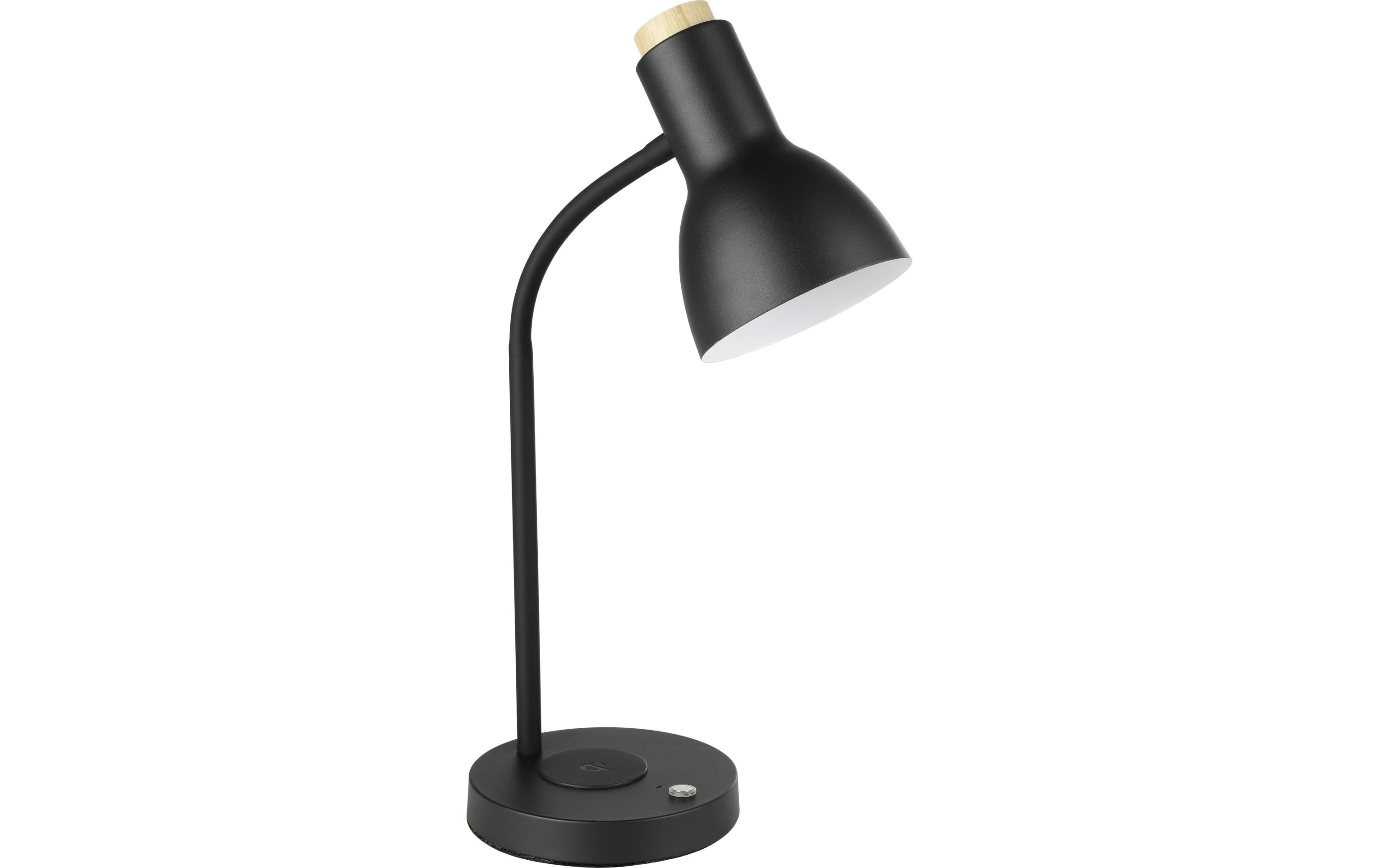 EGLO Tischleuchte VERADAL-QI schwarz inkl. LED 5,5W 3000K