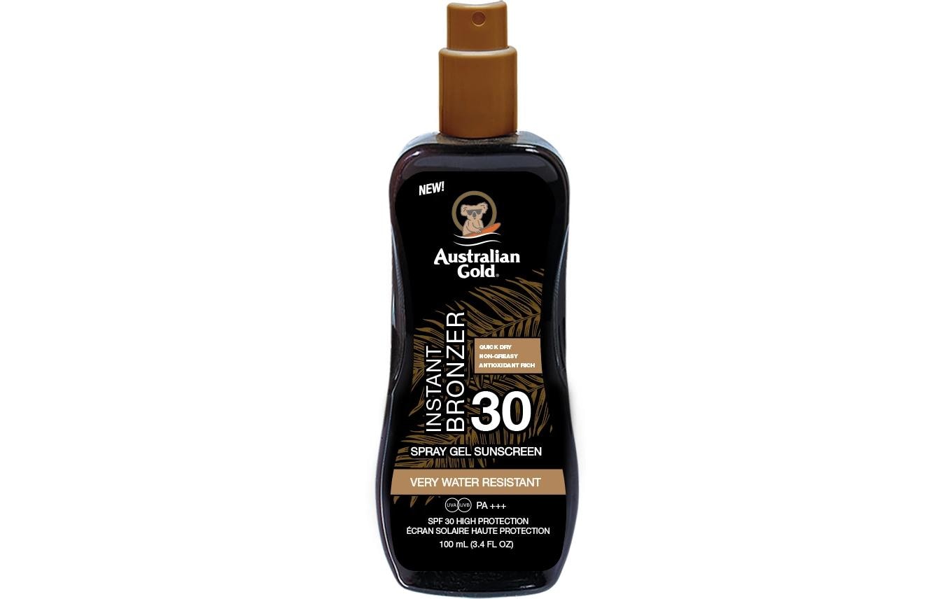 AustralianGold Spray Gel mit Bronzer SPF30 100 ml