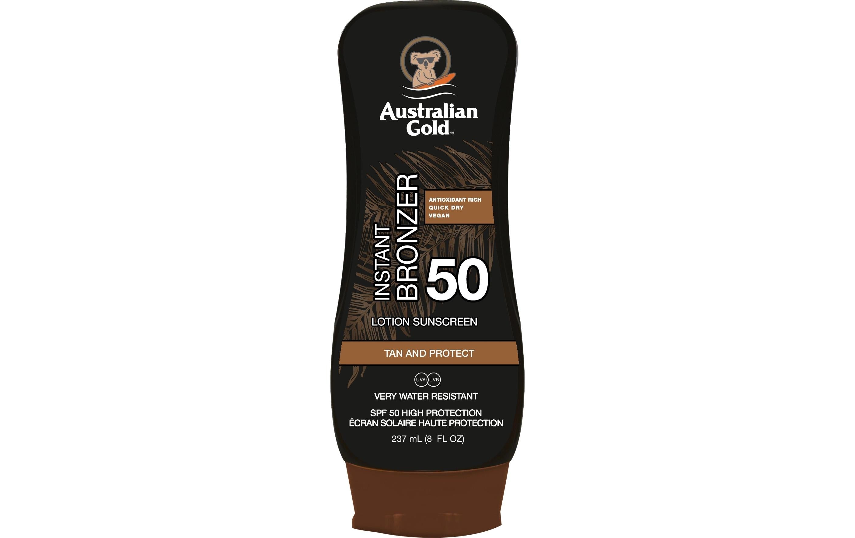 AustralianGold Lotion mit Bronzer SPF50 237 ml