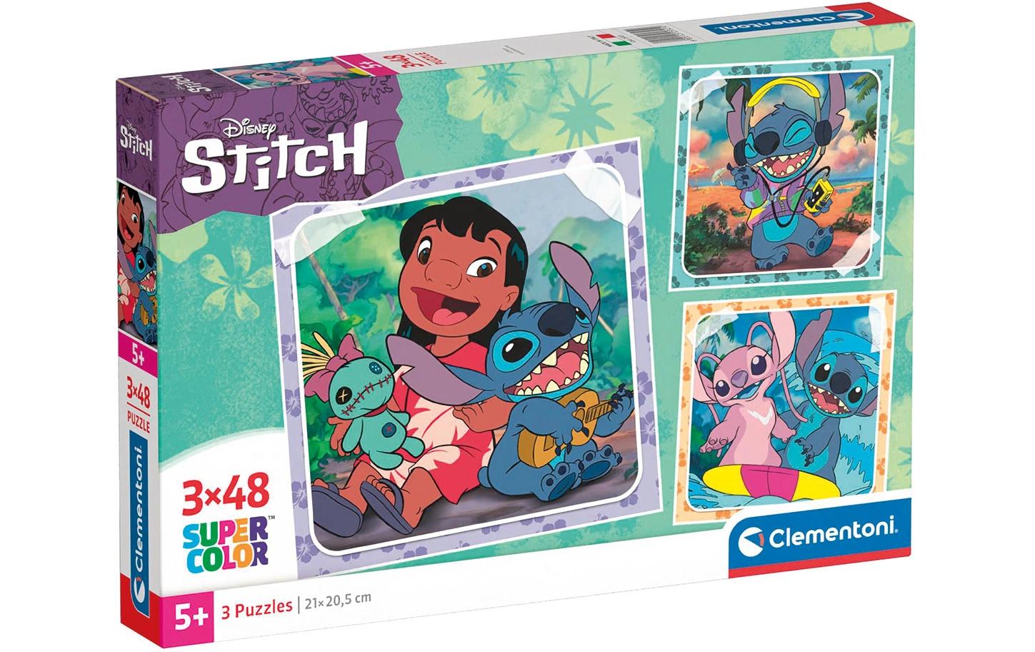 Stitch Puzzle - 3 verschiedene Motive