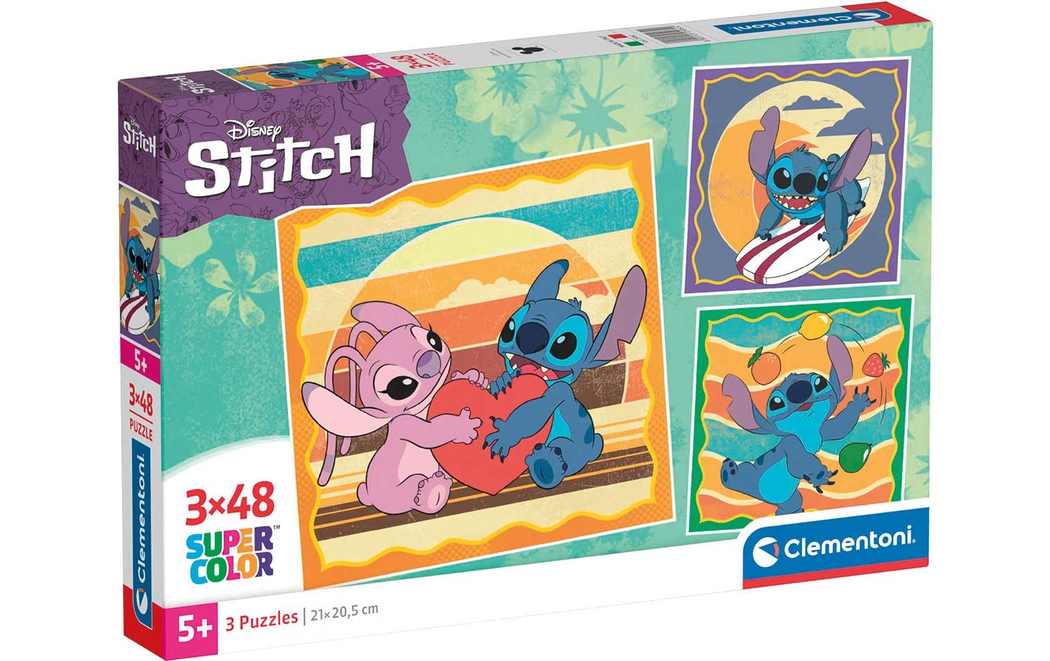 Stitch Puzzle - 3 verschiedene Motive