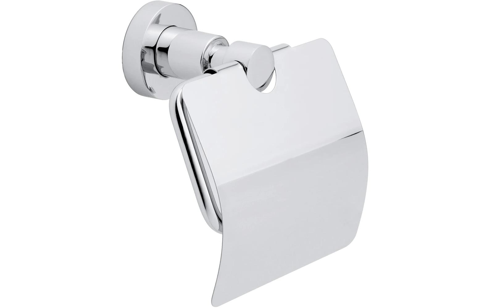 WC-Rollenhalter zum kleben Klebe-WC-Halter verchromt