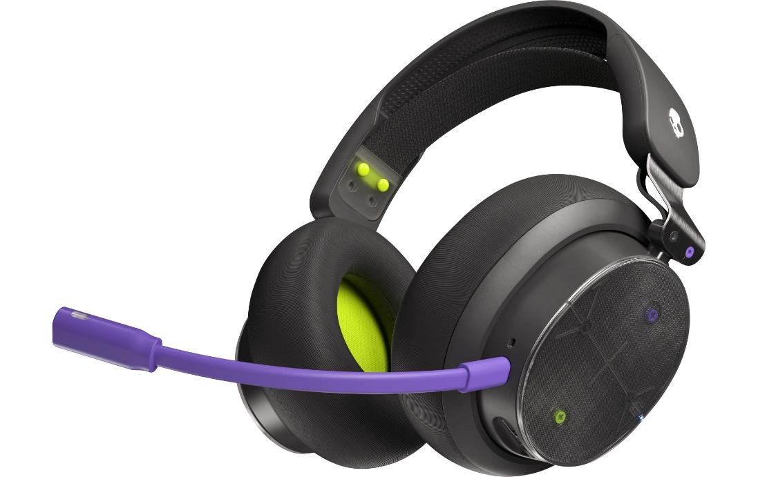 Skullcandy PLYR, Over-Ear Gaming Headset Schwarz, Wireless, Mic, 24h Akku
