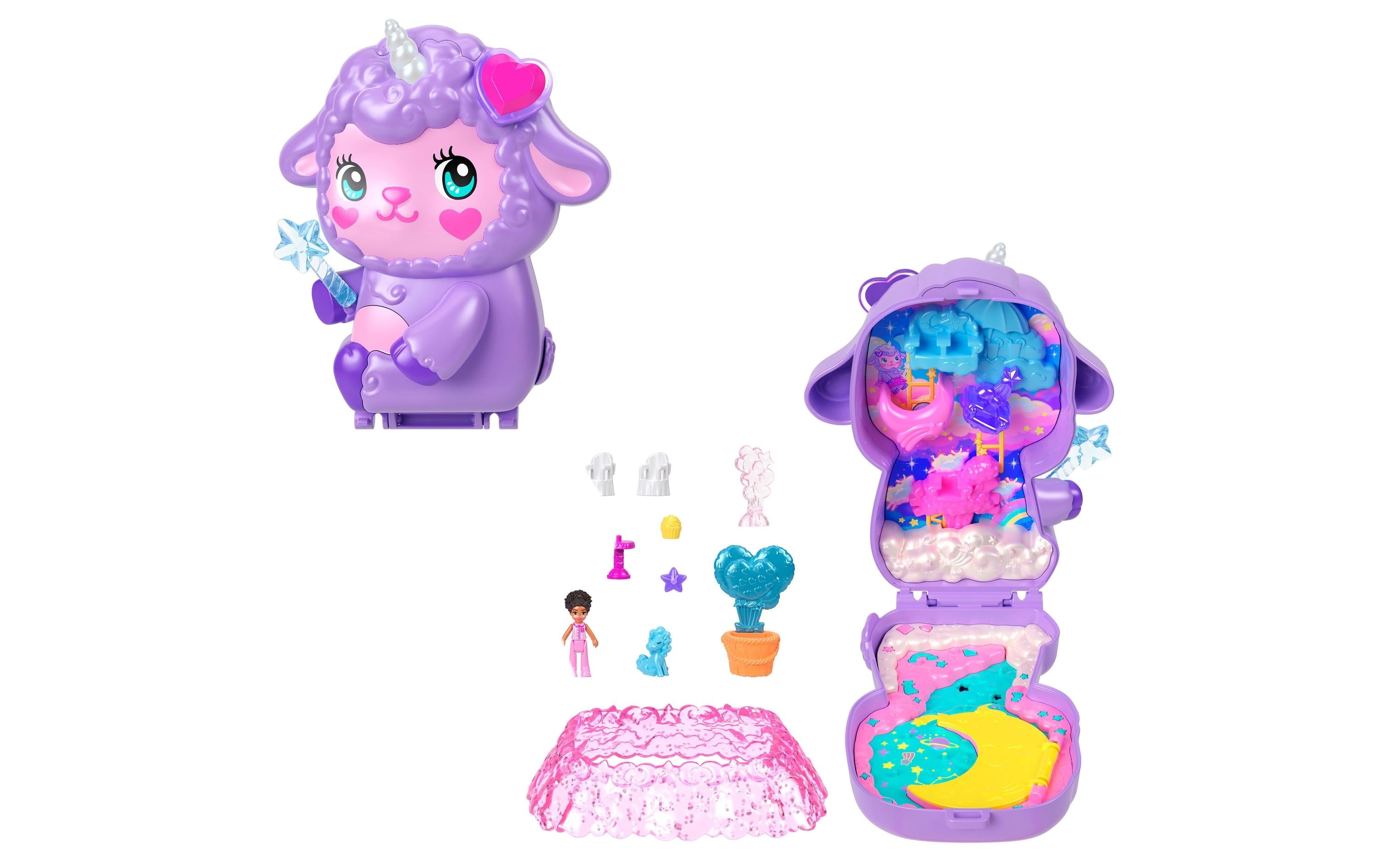 Polly Pocket Lämmchen Schatulle