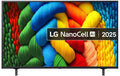 LG TV UN 50NANO80A6B 50" 4K UHD, Direct LED, 2-pole