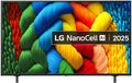 LG TV UN 55NANO80A6B 55" 4K UHD, Direct LED, 2-pole