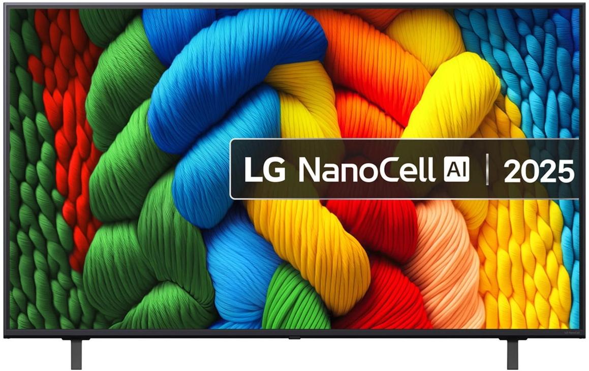 LG TV UN 55NANO80A6B 55" 4K UHD, Direct LED, 2-pole