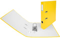 Biella Ordner Plasticolor A4 4 cm Mit Strong-Mechanik, Farbe: Gelb