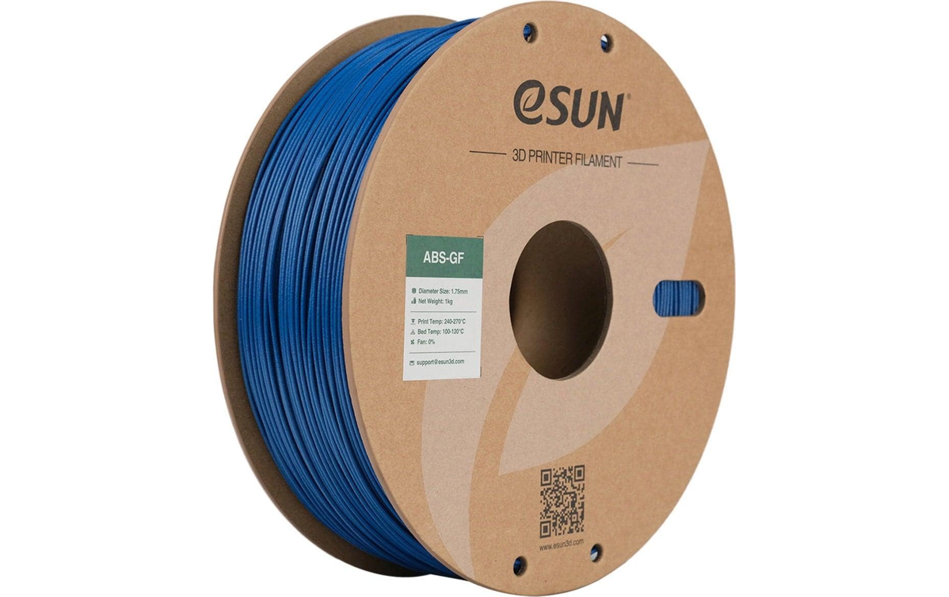Esun Filament ABS GF Blau 1.75mm, 1kg,