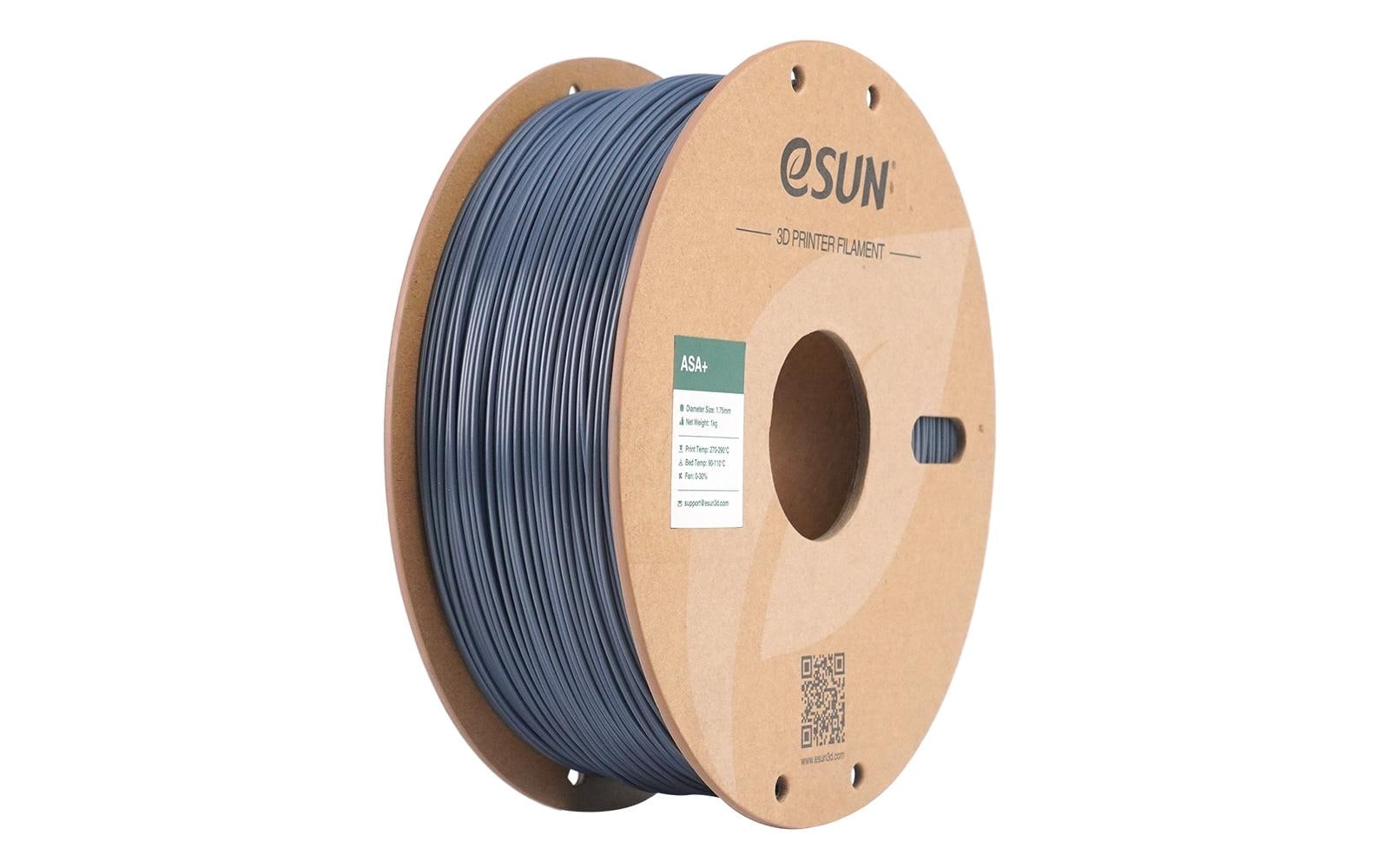Esun Filament ASA+ Grau 1.75mm, 1kg,