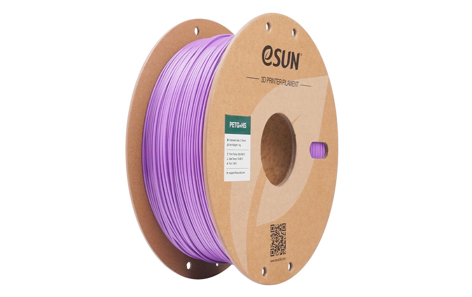 Esun Filament PETG+ HS  Violett 1.75mm, 1kg,