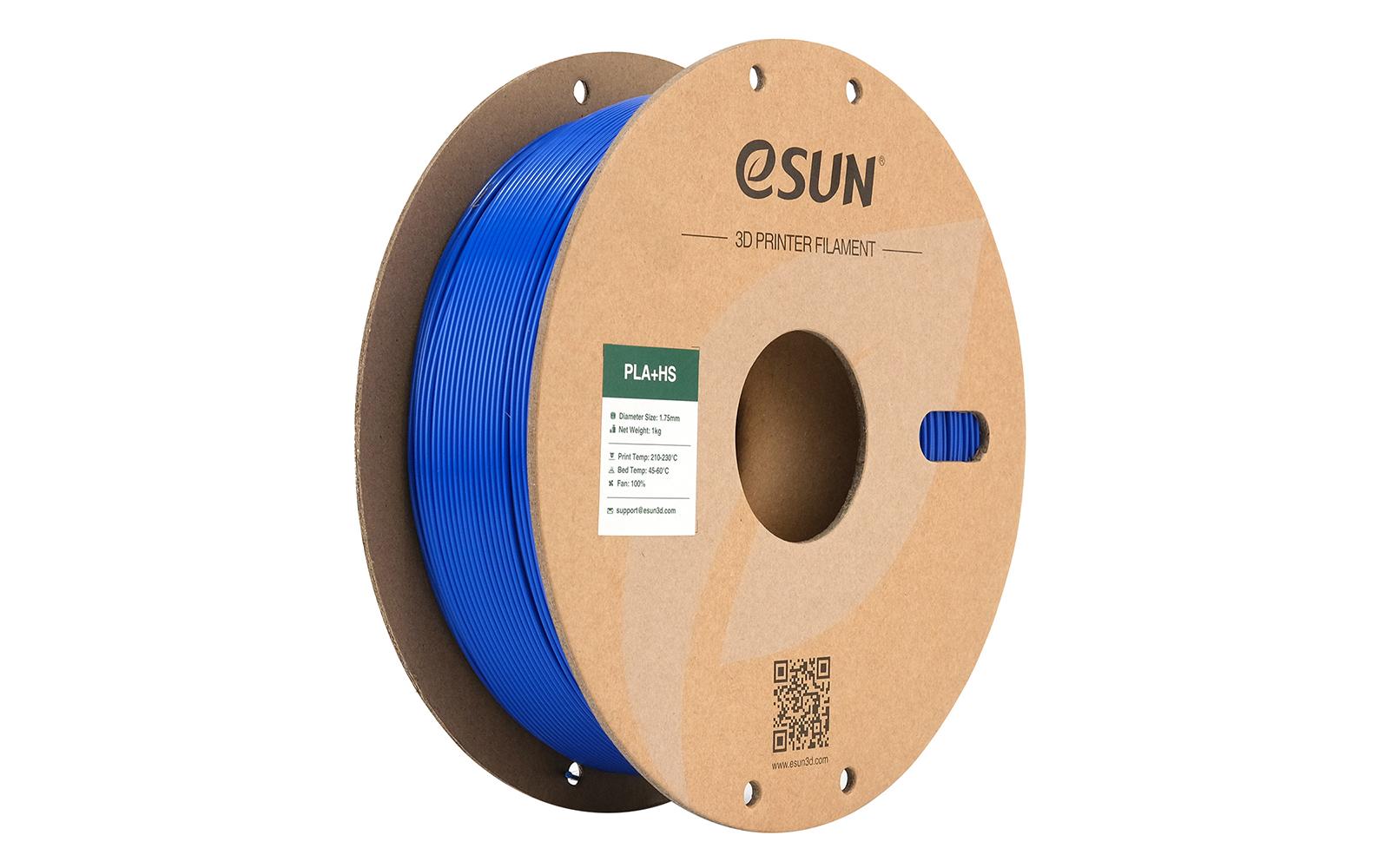 Esun Filament PLA+ HS Blau 1.75mm, 1kg,