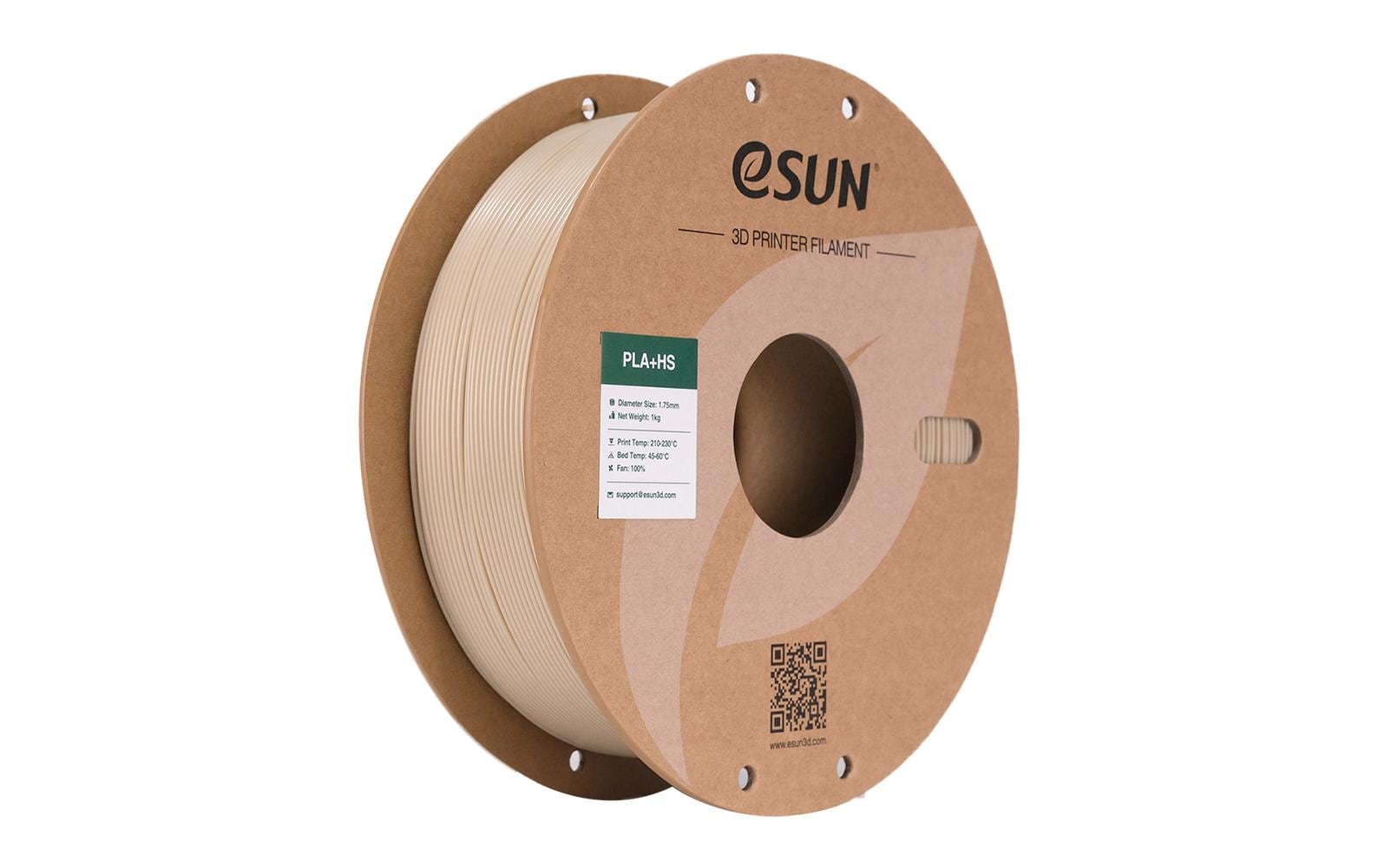 Esun Filament PLA+ HS K.weiss 1.75mm, 1kg,