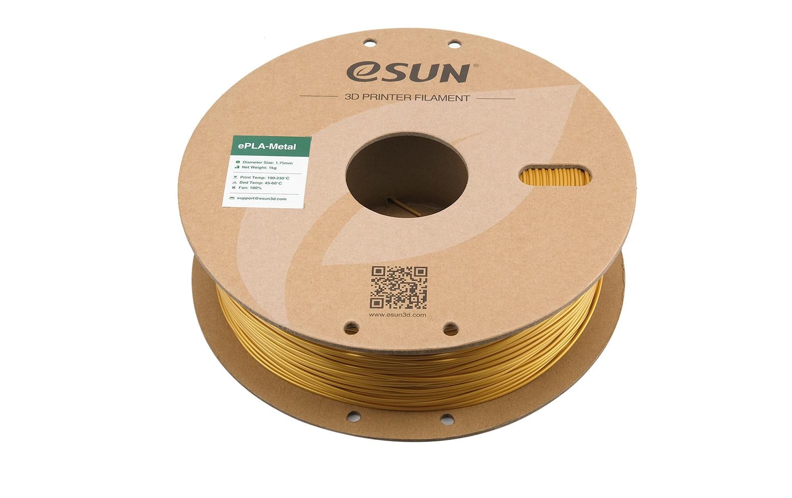 Esun Filament PLA+ Metall Gold 1.75mm, 1kg,