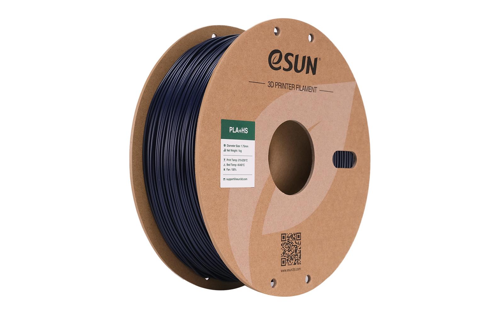 Esun Filament PLA+ HS Dunkelblau 1.75mm, 1kg,