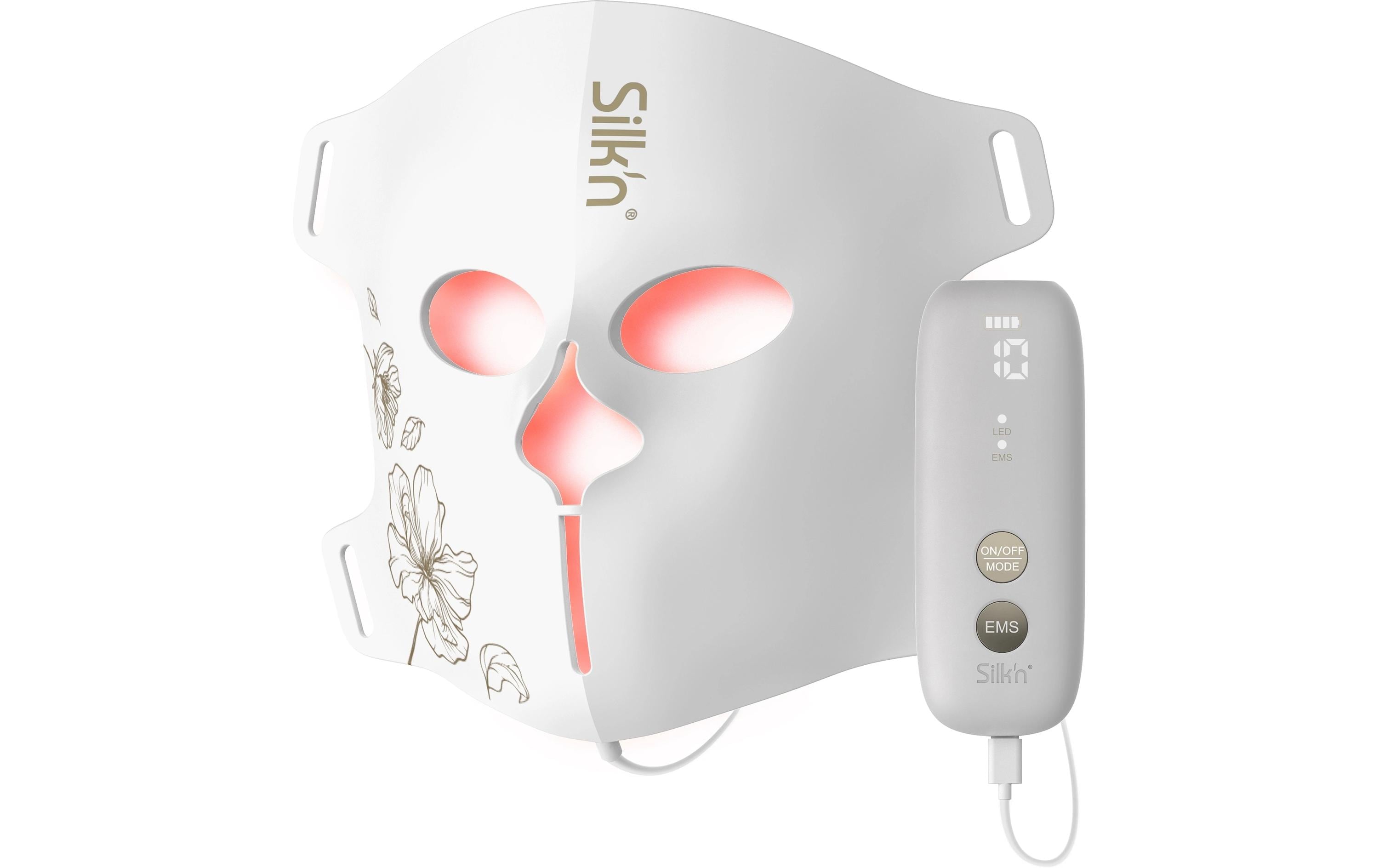 Silk'n LED EMS  Mask 16 EMS-Elektroden, 40'000 Lichtimpulse/Sek.