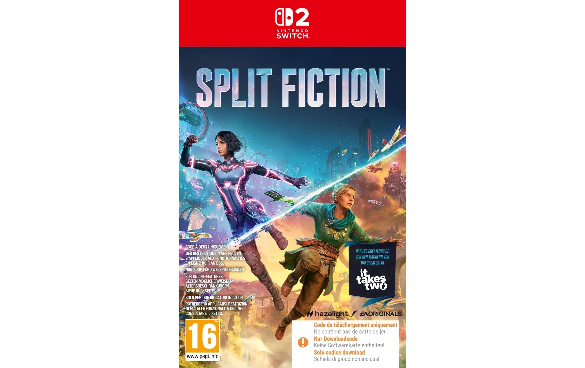Split Fiction, Switch 2 Alter: 16+ (CIAB)