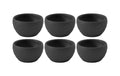 Villeroy & Boch Manuf. Rock Eierbecher 6 Stk. Schwarz