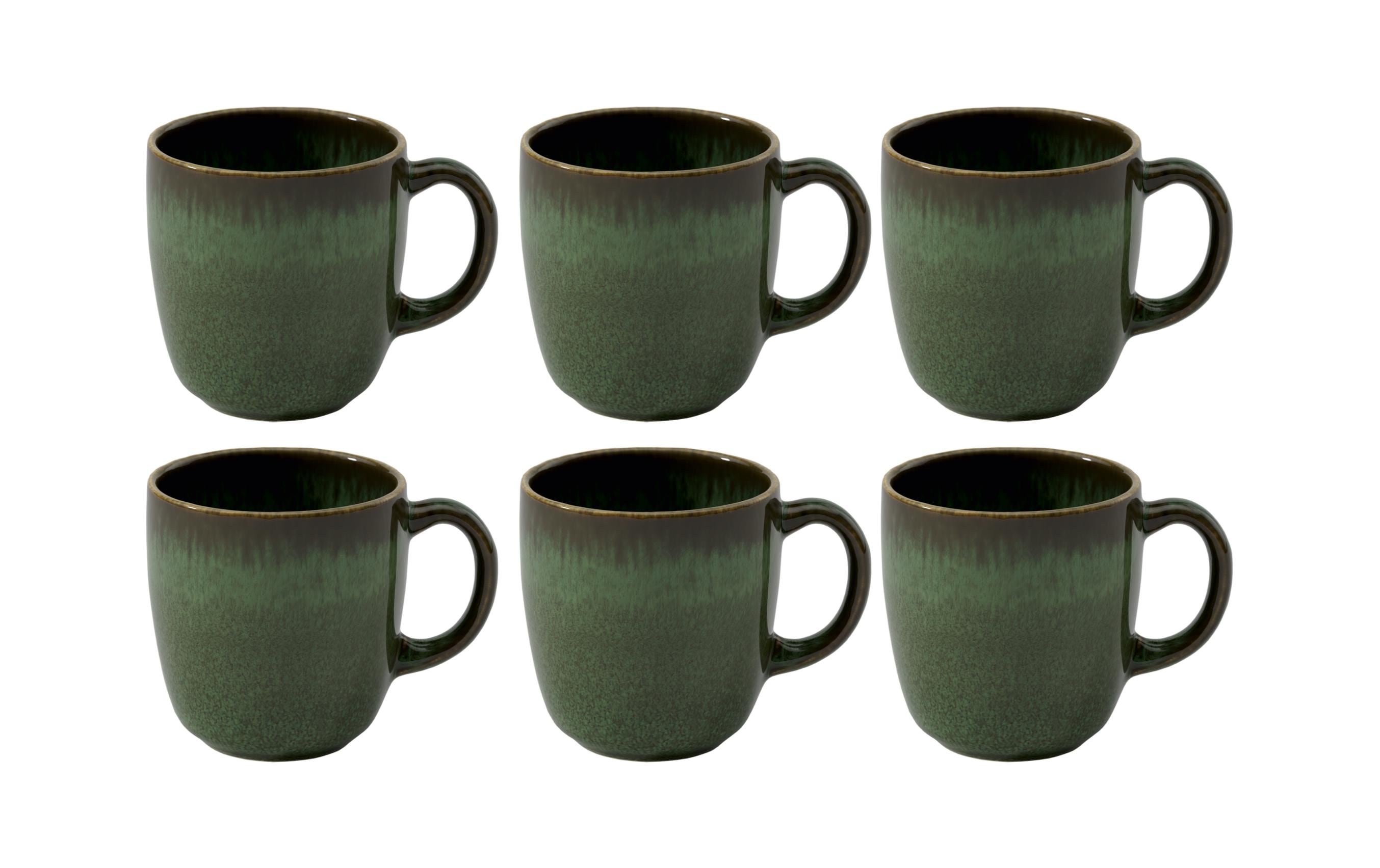 Villeroy & Boch Lave vert Kaffeetassen 6 Stk. Grün