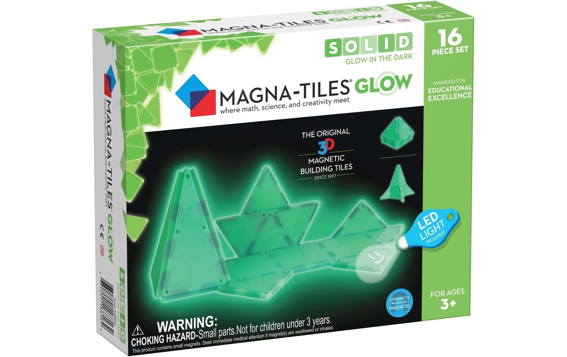 Magna-Tiles Glow in the Dark Set 16-teilig