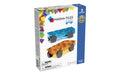 Magna-Tiles Cars 2-Piece Expansion Set blau & orange