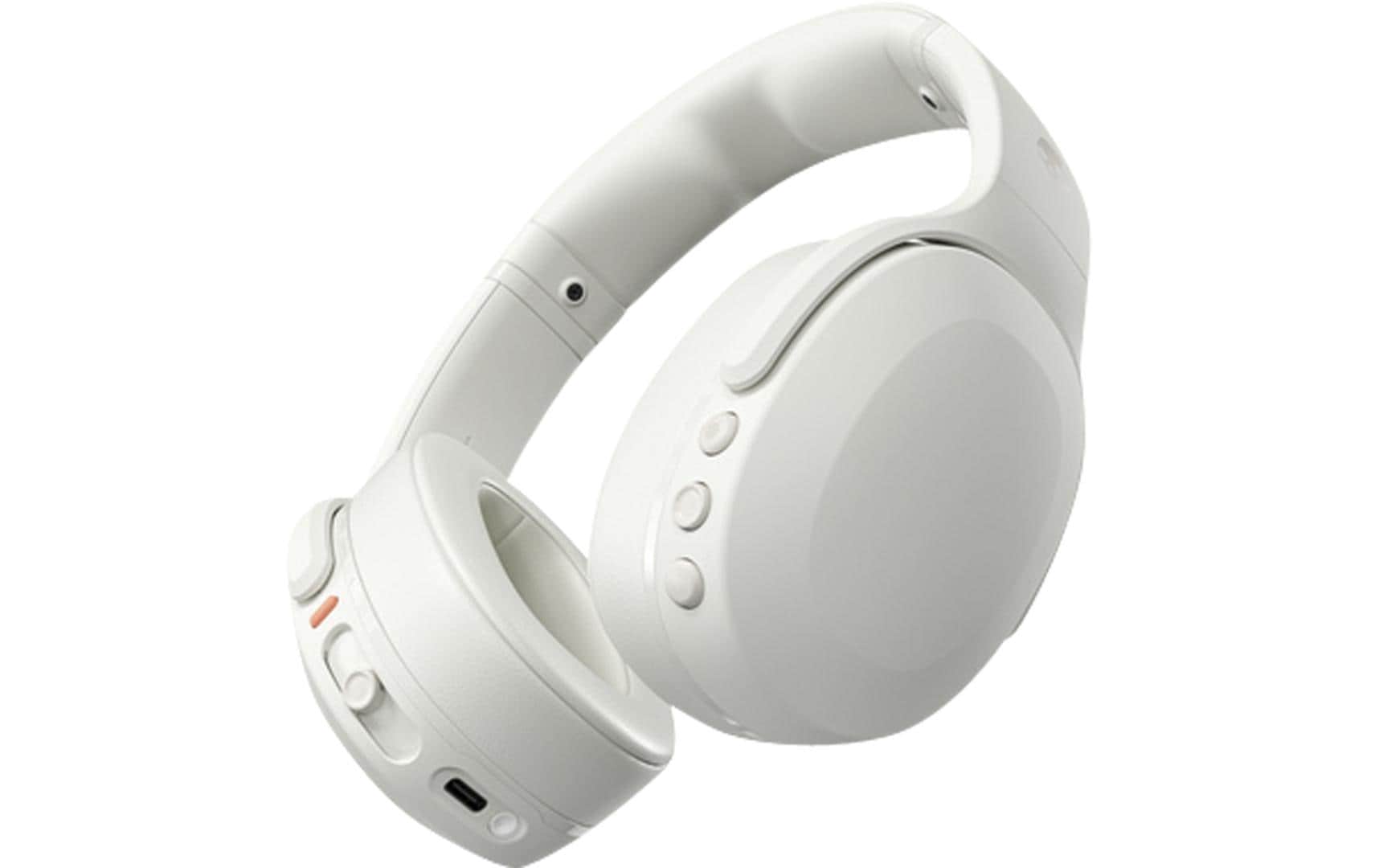 Skullcandy Crusher Evo, Over-Ear Kopfhörer Weiss, Wireless, bis 40 Stunden Laufzeit