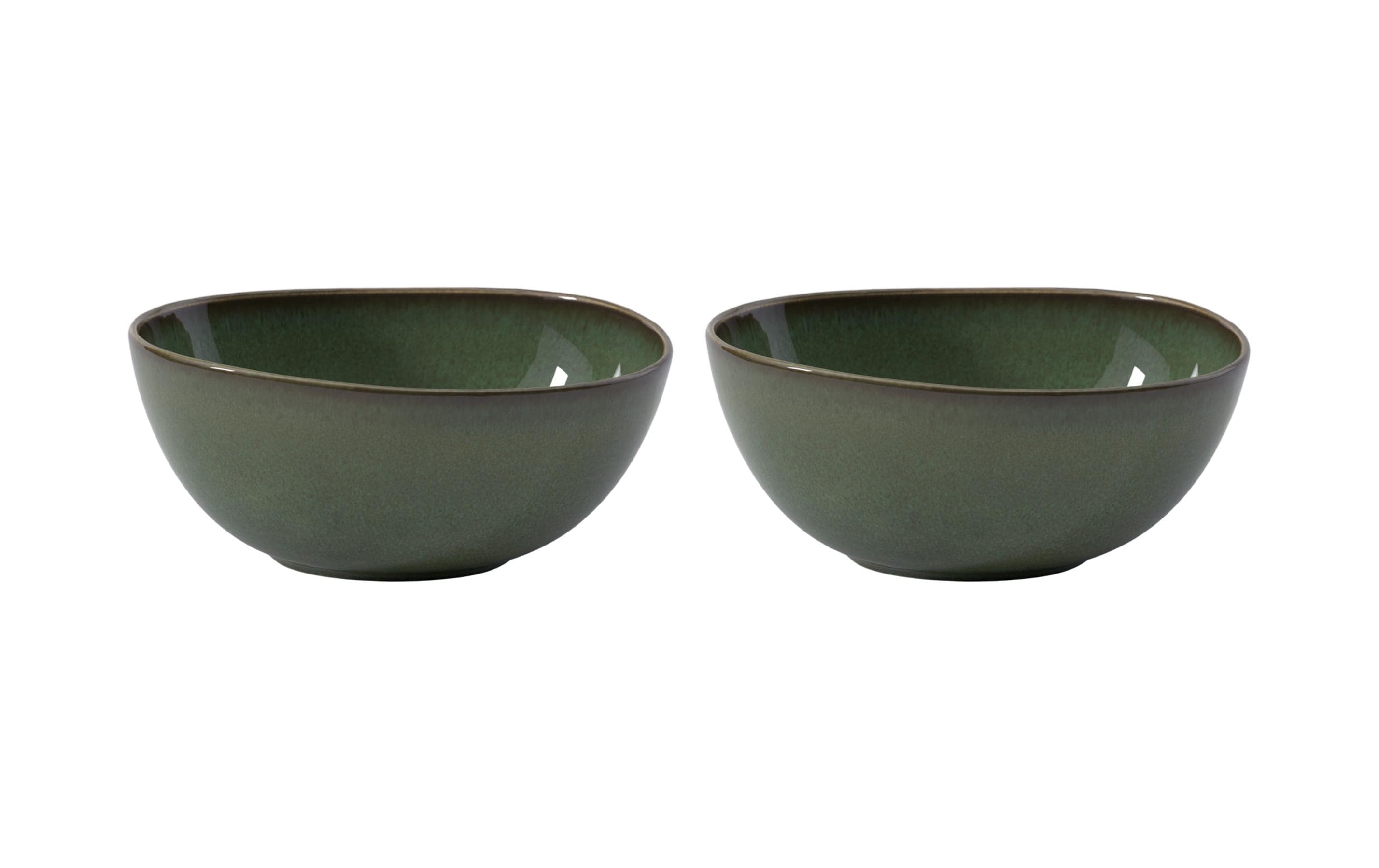 Villeroy & Boch Lave vert Salat-/Servier- Schuessel, 2 Stk. Grün