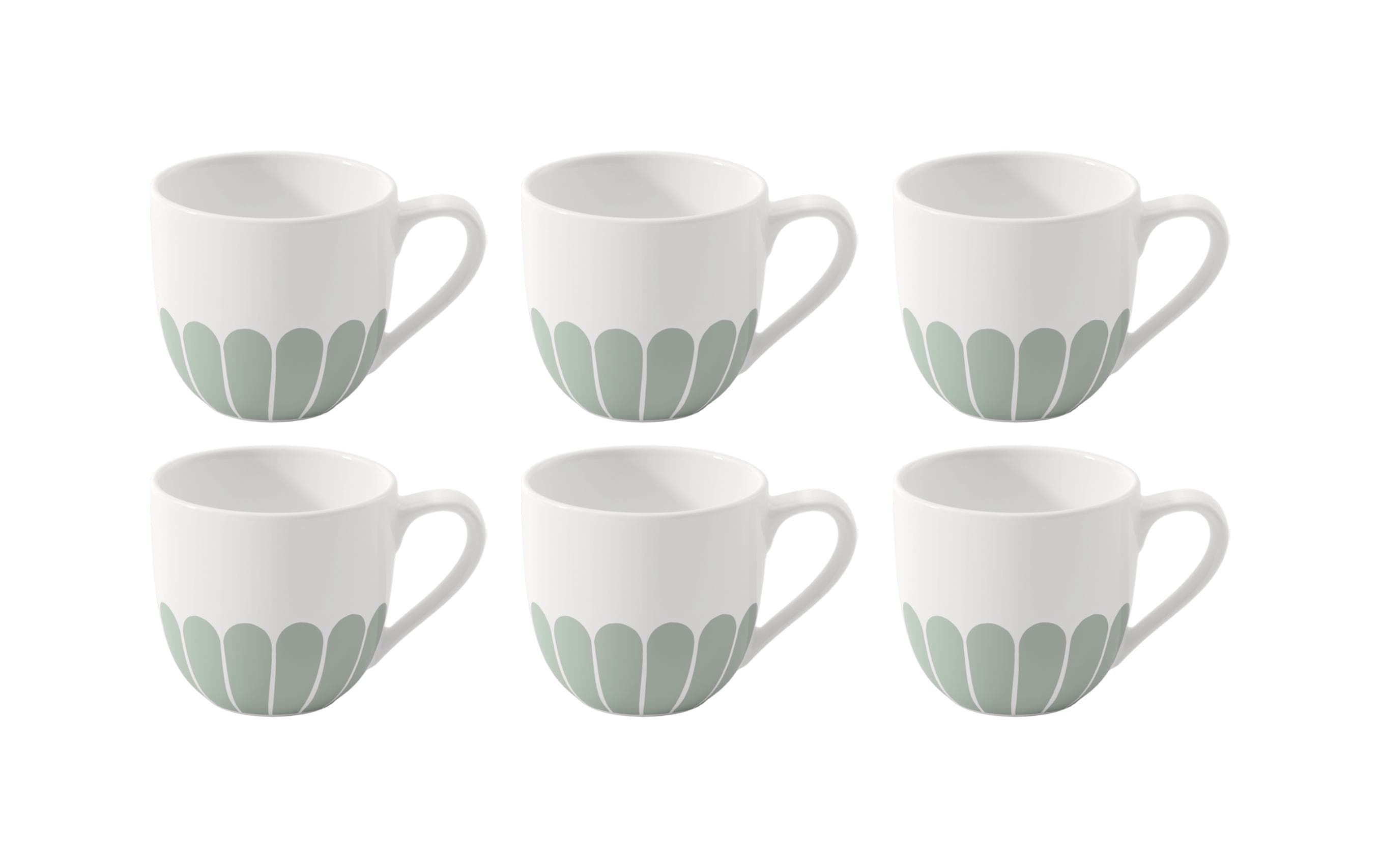 Villeroy & Boch Fleur vert Espressotasse 6 Stk. Grün