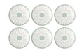 Villeroy & Boch Fleur vert Espressountert. 6 Stk. Grün