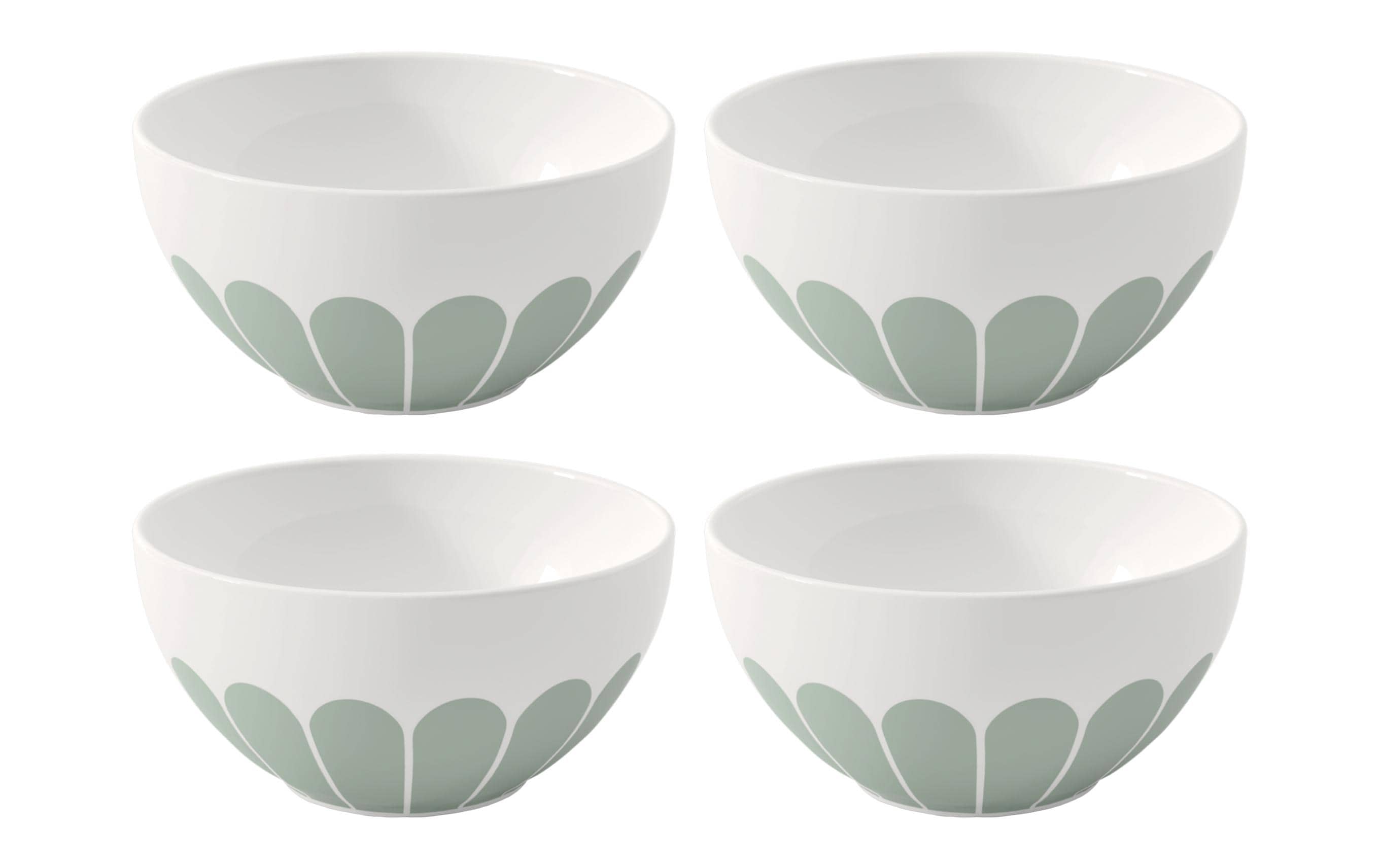 Villeroy & Boch Fleur vert Mueslischale 4 Stk. Grün