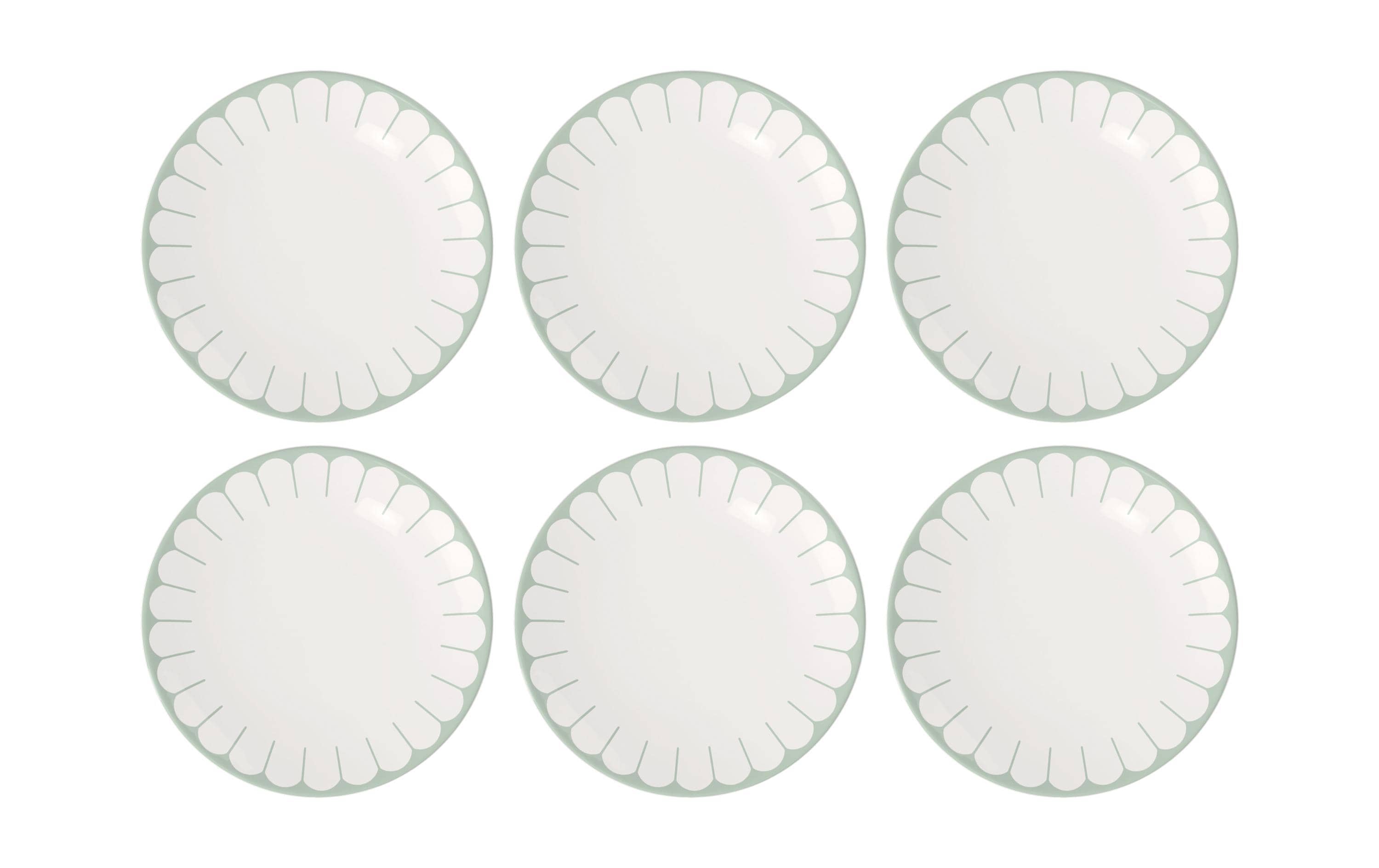 Villeroy & Boch Fleur vert Speiseteller 6 Stk. Grün