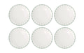 Villeroy & Boch Fleur vert Fruehst-/Dessert Teller, 6 Stk. Grün