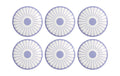 Villeroy & Boch Fleur bleu Espressountert. 6 Stk. Blau