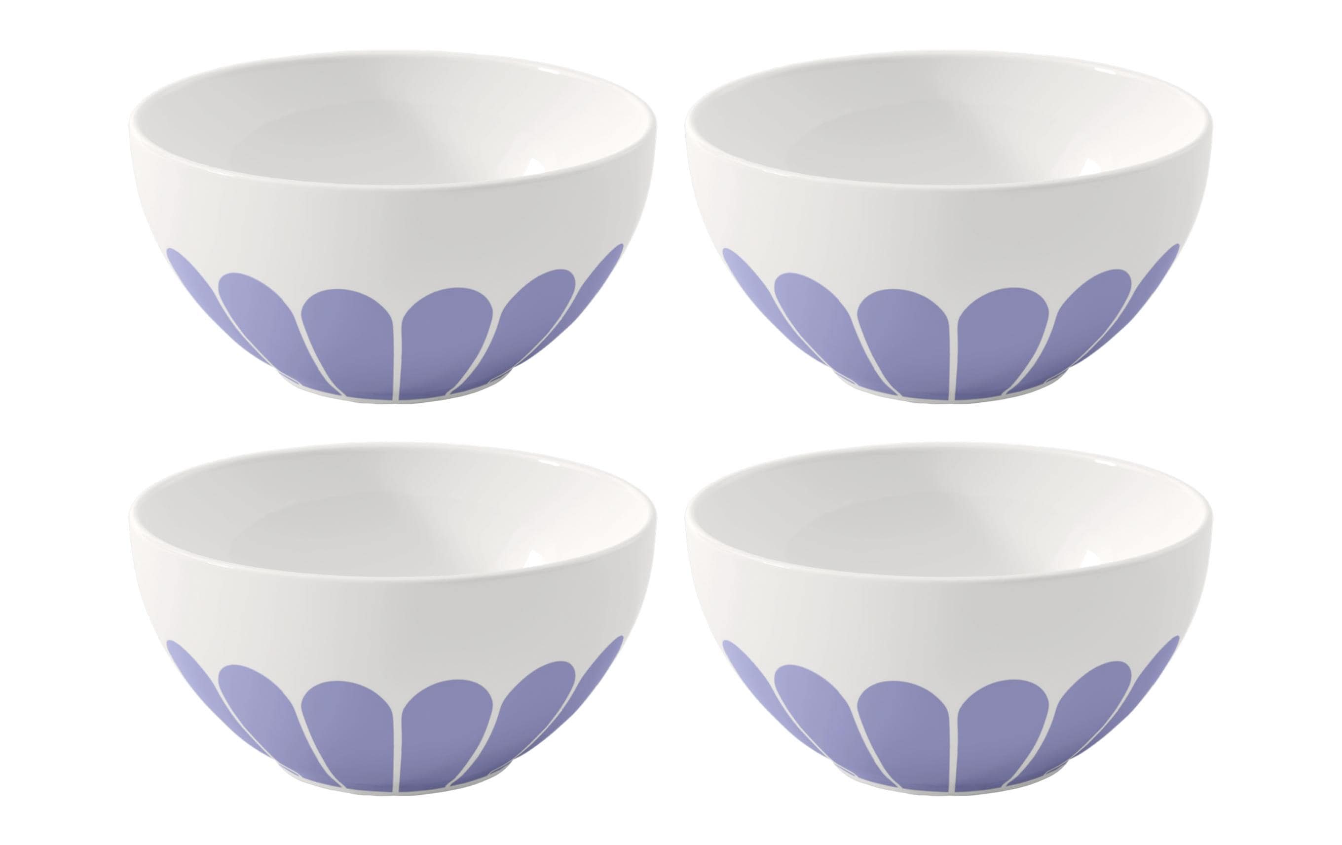 Villeroy & Boch Fleur bleu Mueslischale 4 Stk. Blau